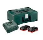 Изображение товара Набор аккумуляторов и зарядное устройство Metabo 18В Li-Ion 3.5Ач 2 шт.