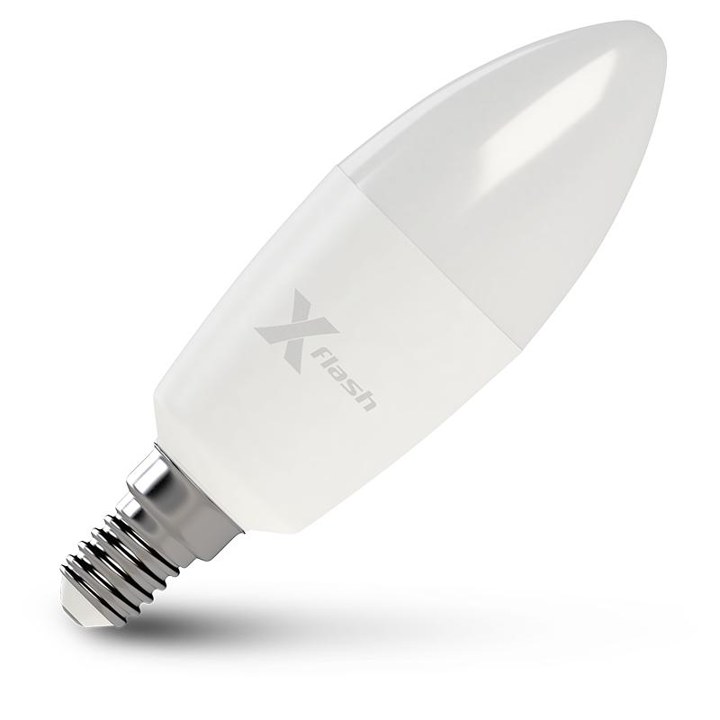 

Лампа X-flash Xf-e14-c37-9w-4000k-230v