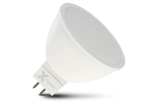 Изображение товара Светодиодная лампа GU5.3 6W 3000K теплый свет X-FLASH