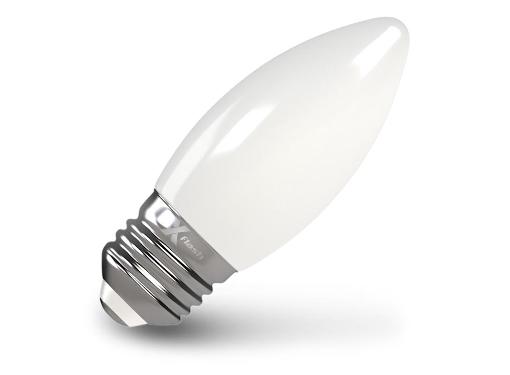 Изображение товара Лампа светодиодная E27 4W 4000K X-FLASH XF-E27-FLM-С35-4W-4000K-230V