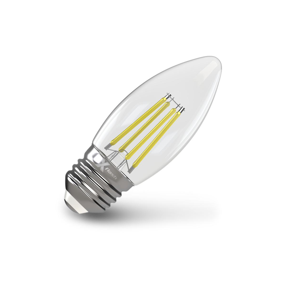 Лампочки светодиодные теплые. Лампа светодиодная x-Flash 48861, e27, c35, 4вт. Лампочка x-Flash XF-e14-flm-p45-4w-2700k. Филаментные t10 led. Лампочки xench.