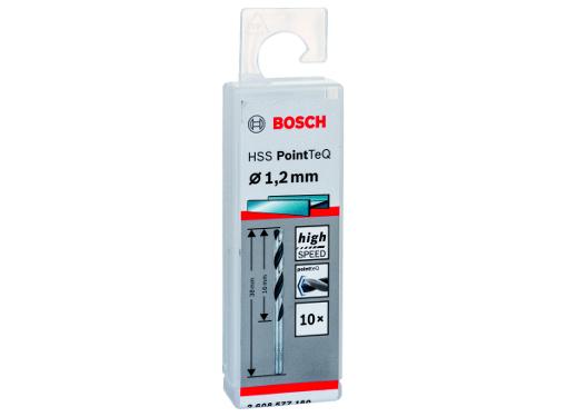 Изображение товара Сверло по металлу BOSCH Ф1.2х16мм HSS PointTeQ 10 шт.