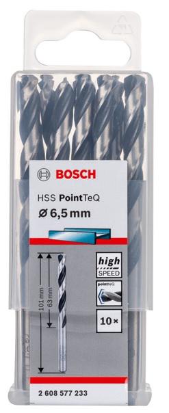 фото Сверло по металлу bosch ф6.5х63мм (2.608.577.233)