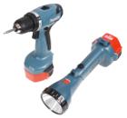 Аккумуляторная дрель-шуруповерт с фонарем MAKITA 6281DWALE