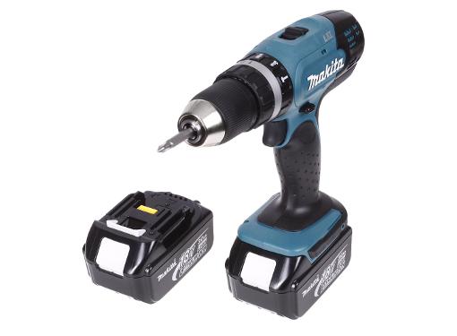 Изображение товара Ударная дрель-шуруповерт аккумуляторная MAKITA BHP453RFE LiION
