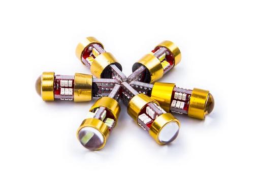 Изображение товара Автолампа ВЫМПЕЛ 5139 T10 27SMD 2835 LED для габаритов и подсветки номера