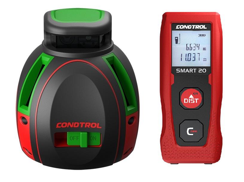 

Набор Condtrol Уровень unix360 green pro +Дальномер smart 20