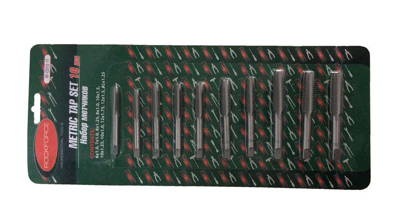 

Набор метчиков Rock force Rf-c010-1t, Rf-c010-1t