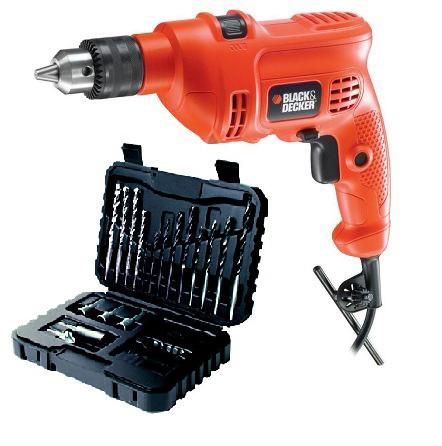 

Дрель ударная Black & decker Kr5010-ru+Набор бит и сверл a7216-xj, Kr5010-ru+Набор бит и сверл a7216-xj