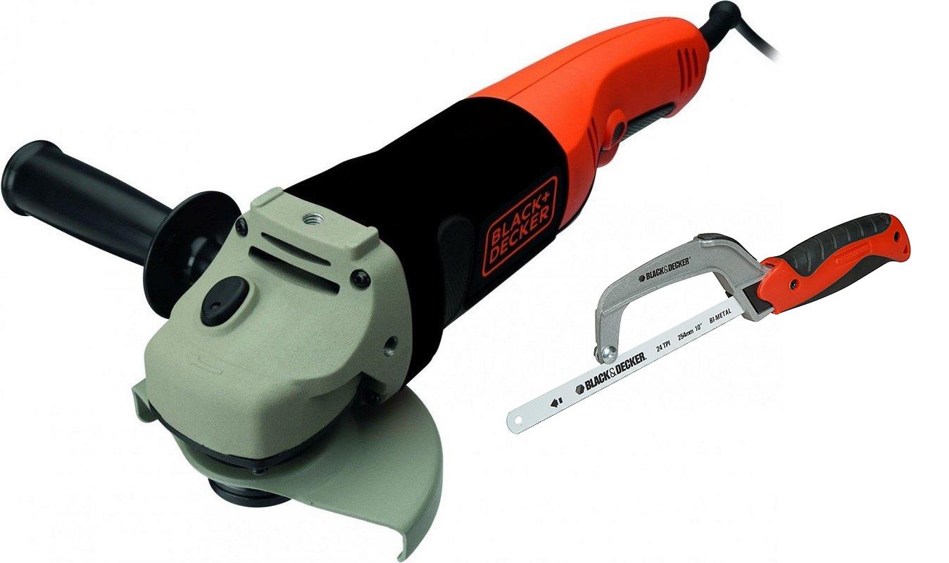 

УШМ Black & decker Kg1202k-qs+Ножовка bdht0-20178 по мет., Kg1202k-qs+Ножовка bdht0-20178 по мет.