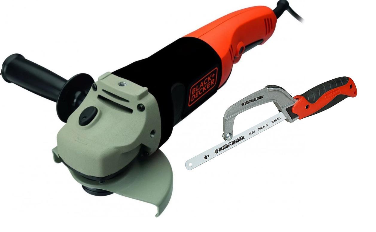 

УШМ Black & decker Kg1202-xk+Ножовка bdht0-20178 по мет., Kg1202-xk+Ножовка bdht0-20178 по мет.