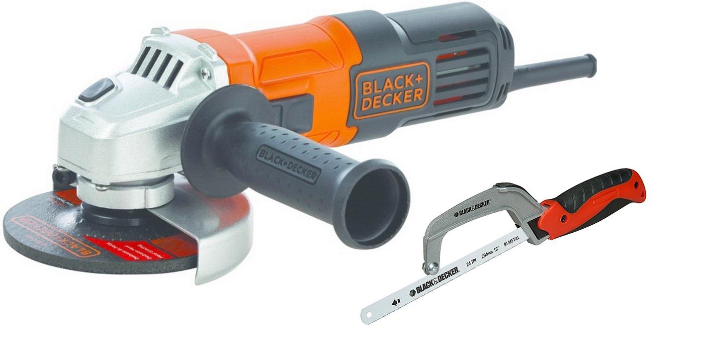 

Набор Black & decker УШМ (болгарка) g650-ru +Ножовка bdht0-20178