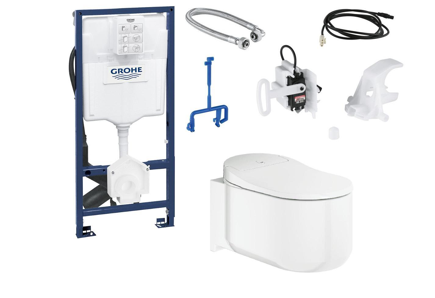 

Набор Grohe Унитаз grohe +Установочный комплект +Инсталляция