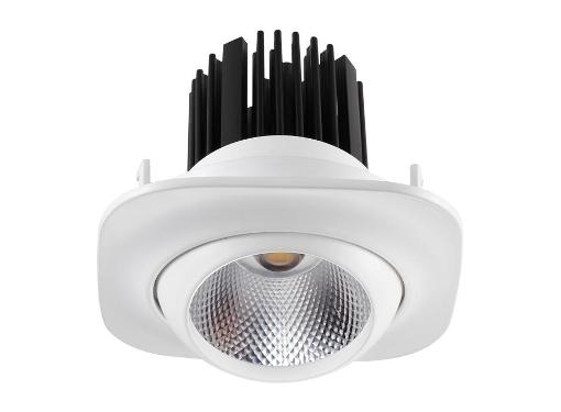 Изображение товара Встраиваемый светильник NOVOTECH 357696 10W белый круглый IP20 для сухих помещений