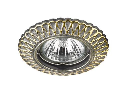 Изображение товара Встраиваемый светильник NOVOTECH 370368 бронза/золото GX5.3 50W 12V