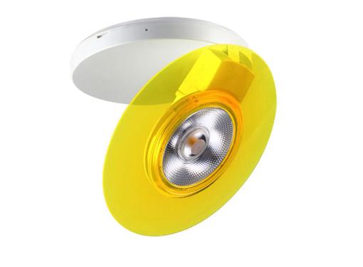 Изображение товара Светильник NOVOTECH 357476 накладной белый с цветным кольцом 5W IP20