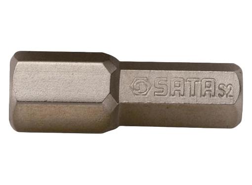 Изображение товара Набор бит SATA HEX 25мм 5шт 1/4" наконечники для отвертки