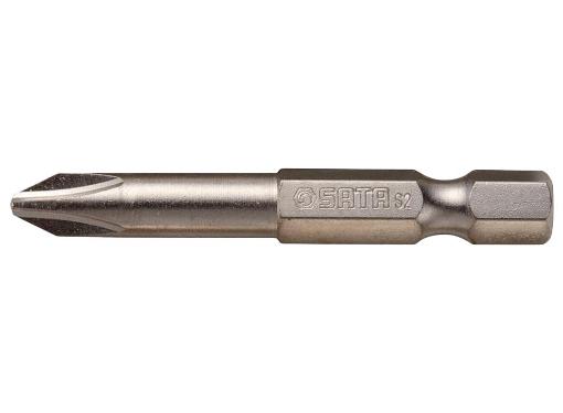 Изображение товара Набор бит SATA PH 50мм 1/4 дюйма 5 шт. стандартные крестовые Phillips №2