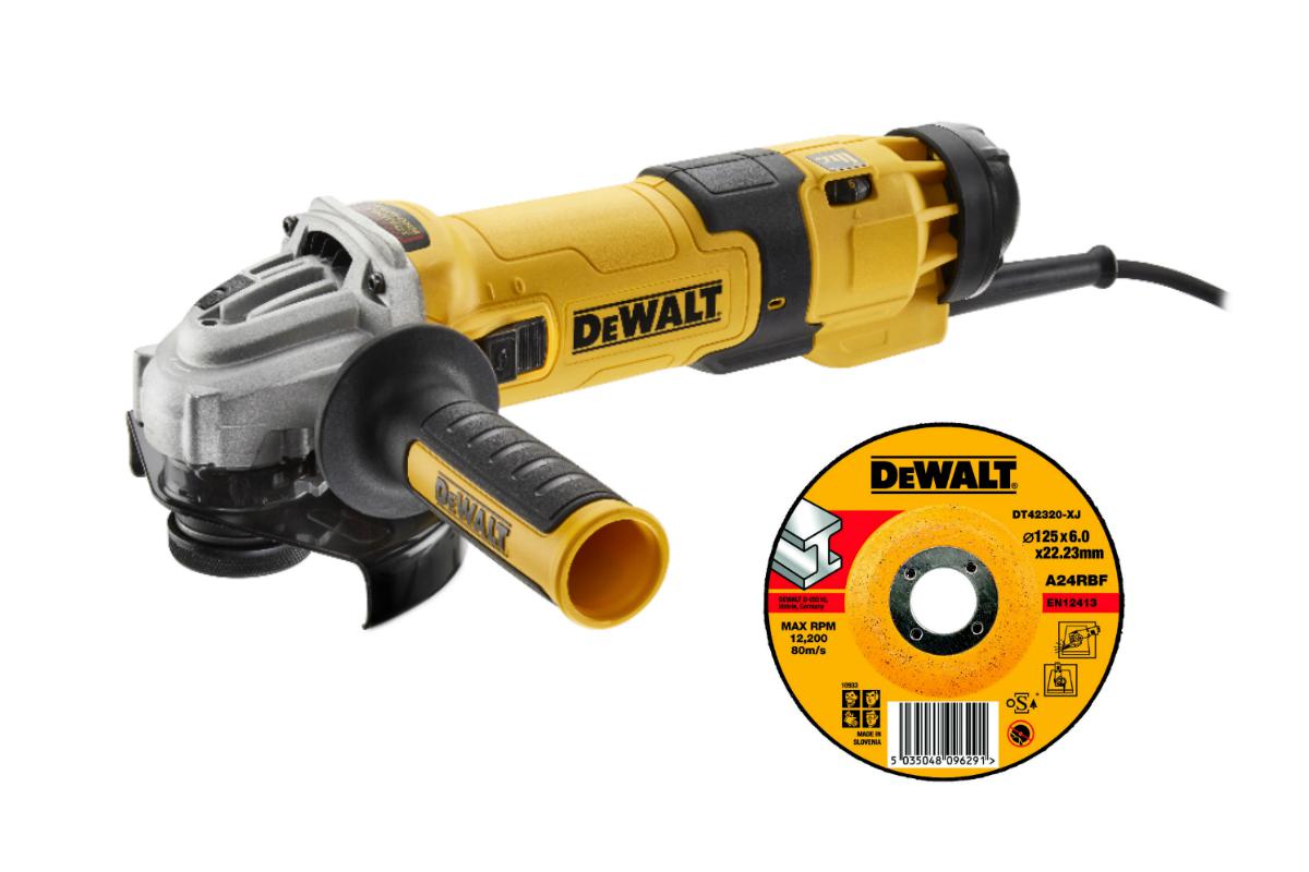 

УШМ Dewalt Dwe4257ks +Круг зачистной dt42320xj