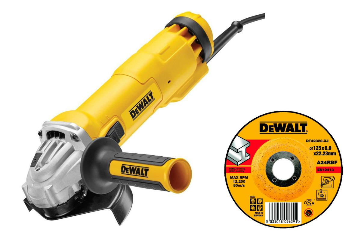 

УШМ Dewalt Dwe4227qs +Круг зачистной dt42320xj