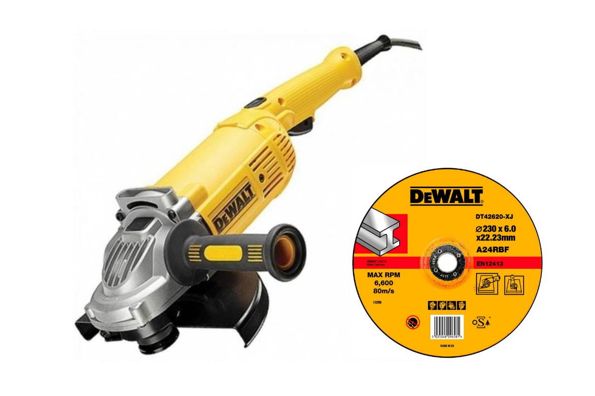 

УШМ Dewalt Dwe492ks +Круг зачистной dt42620xj