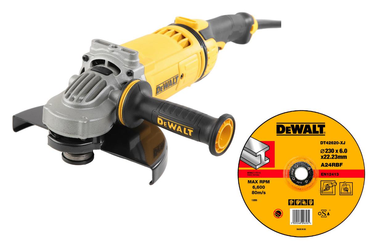 

УШМ Dewalt Dwe4559 +Круг зачистной dt42620xj