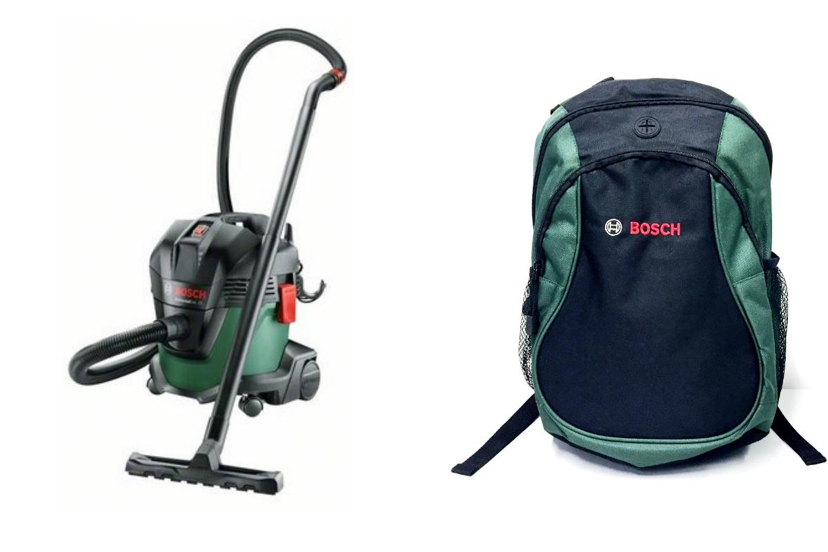 

Набор Bosch Пылесос universalvac 15 (0.603.3d1.100) +Рюкзак green (1619g45200)