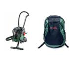 Набор BOSCH Пылесос UniversalVac 15 (06033D1100) +Рюкзак Green (1619G45200)