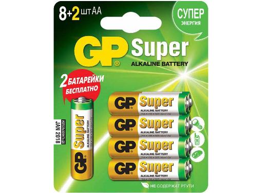  GP 15A8/2-CR10 : AA (LR6) (-  . 10.)