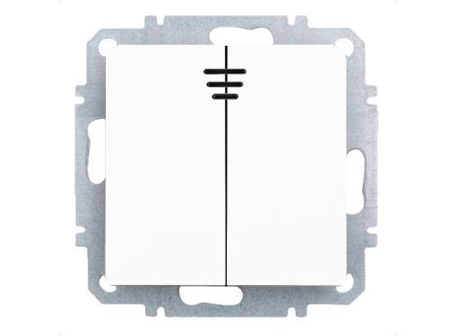 Изображение товара Выключатель ZAKRU ZA601298 Белый CLASICO