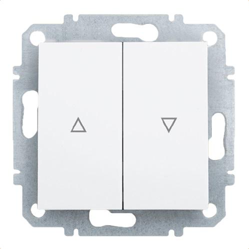

Переключатель Zakru Za602370 Т.Белый bien