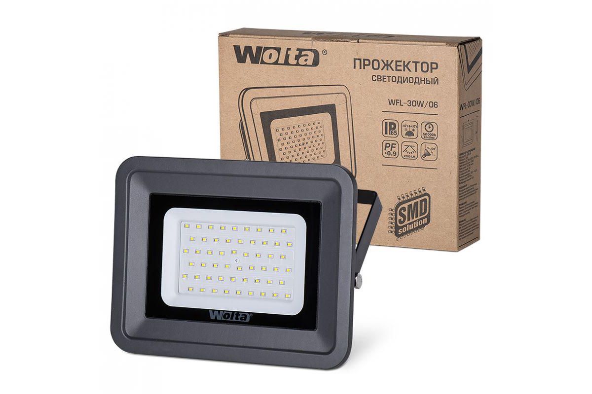 Светодиодный прожектор wfl. Прожектор Wolta WFL-50w/06. Светодиодный прожектор WFL-50w/06, 5500k, 50 w SMD, IP 65. Светодиодный прожектор Wolta 50w. Прожектор светодиодный Wolta WFL-06 30вт 5500к.