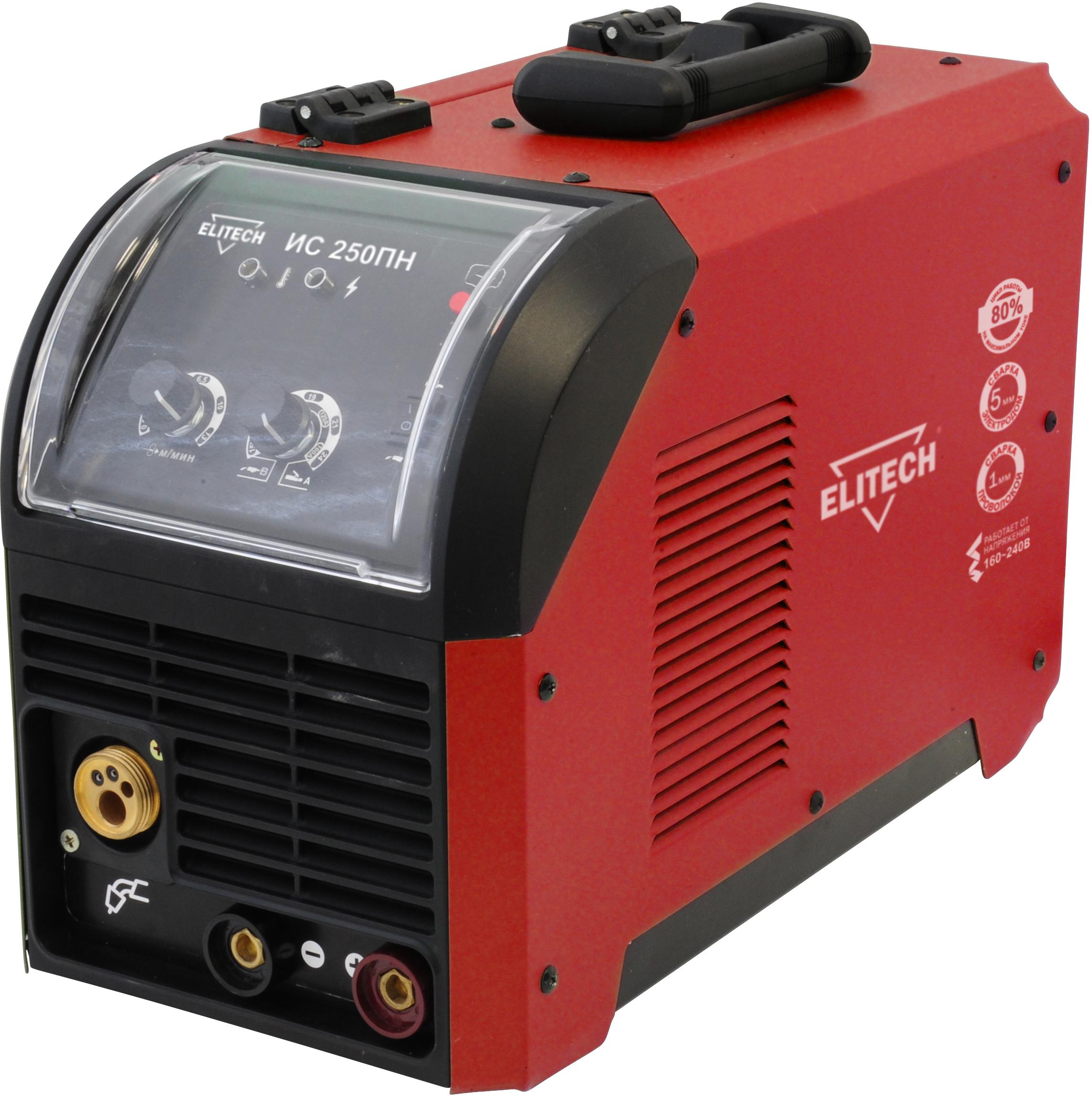 

Инвертор Elitech ИС 250ПН (185108)