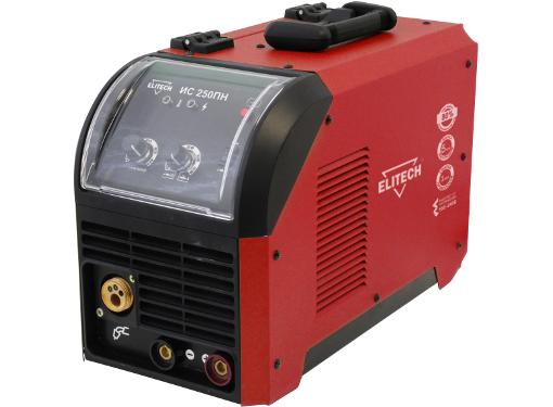 Изображение товара Инвертор сварочный ELITECH ИС 250ПН 210А MIG/MAG MMA для бытовых и профессиональных работ