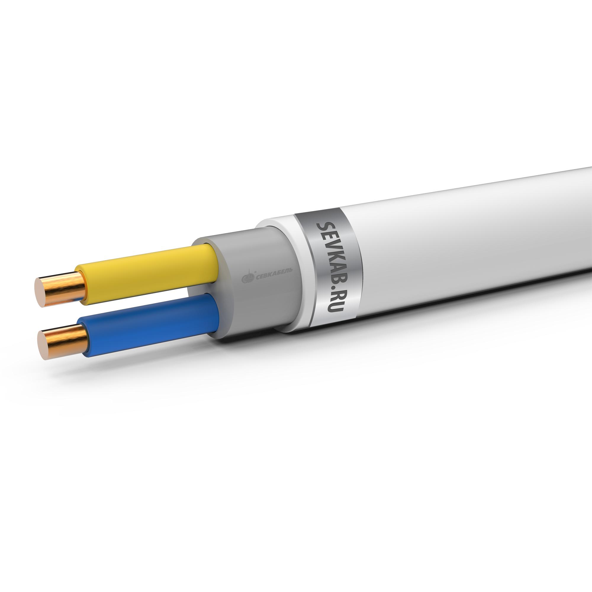 

Кабель СЕВКАБЕЛЬ Nymнг-ls 2х2.5мм2 ГОСТ iec 60227-4-2011, Nymнг-ls 2х2.5мм2 ГОСТ iec 60227-4-2011