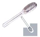 Борфреза овальная KLINGSPOR Ф12.7х8мм, хв-к 6мм, тип E (HF 100 E 12.7х22х6)