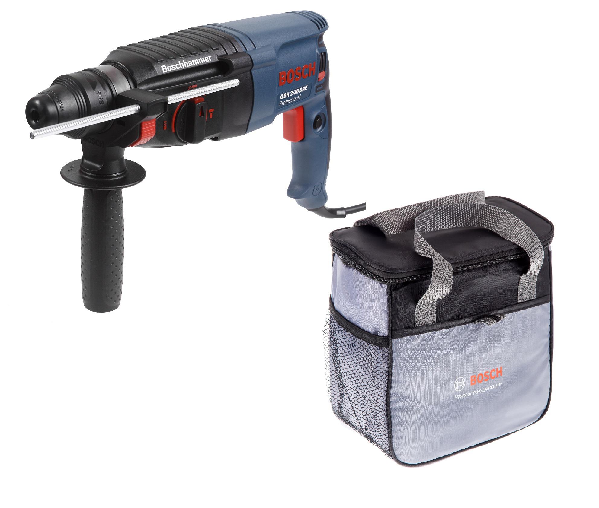 

Набор Bosch Перфоратор gbh 2-26 dre (0.611.253.708) + Сумка-холодильник