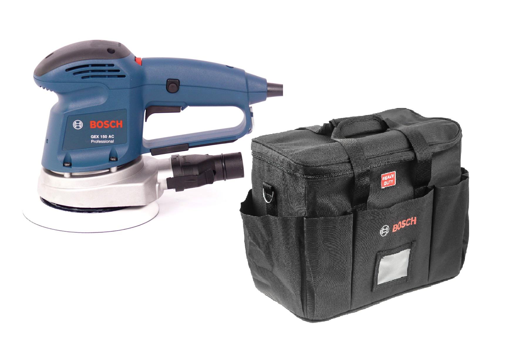 

Набор Bosch Орбитальная (эксцентриковая) шлифмашина gex 150 ac (0.601.372.768) + Сумка