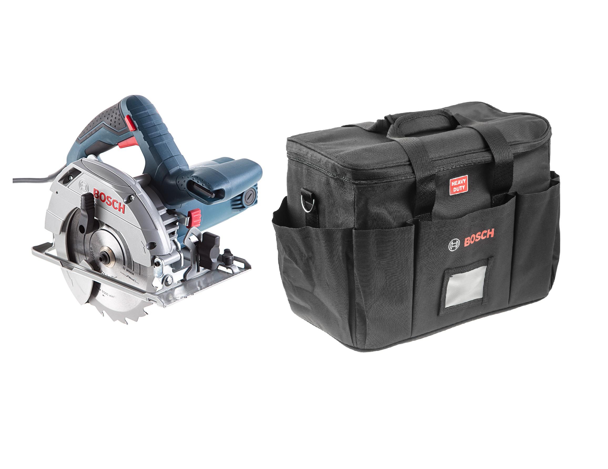 

Набор Bosch Пила циркулярная gks 165 (0.601.676.100) + Сумка