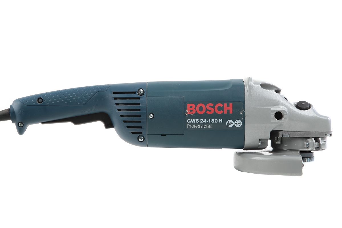 УШМ (болгарка) Bosch GWS 24-180 H Professional - цена, отзывы, видео, фото  и инструкция - купить в Москве, СПб и РФ