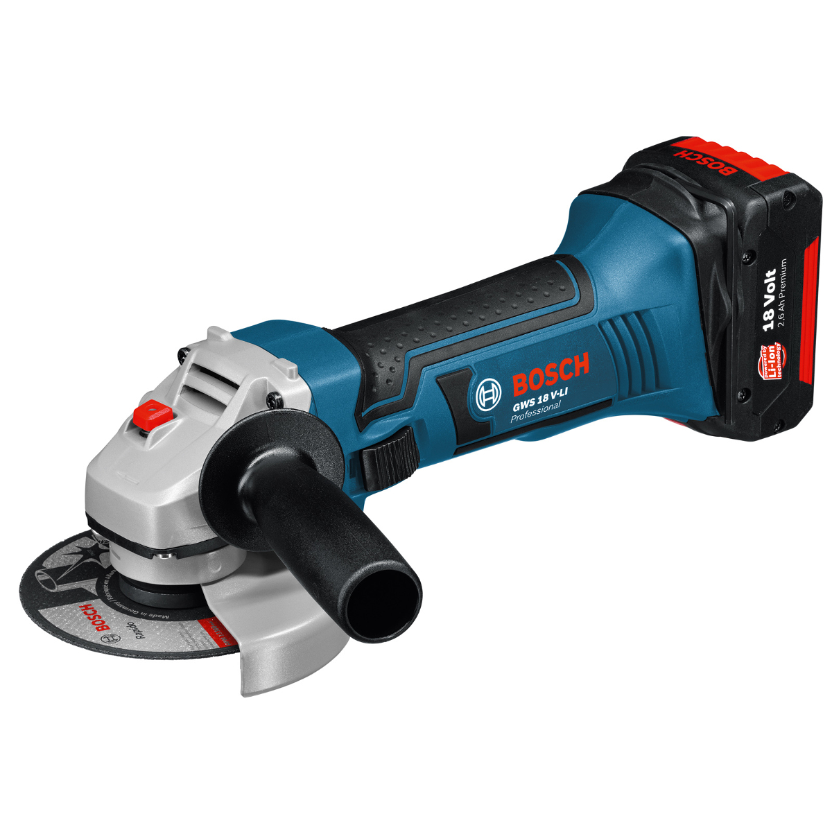 УШМ (болгарка) Bosch GWS 18 V-LI (0.601.93A.301) - цена, фото и инструкция  - купить в Москве, СПб и РФ