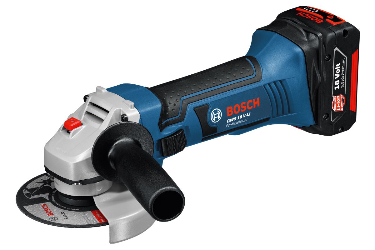 УШМ (болгарка) Bosch GWS 18 V-LI L-BOXX (0.601.93A.302) - цена, отзывы,  фото и инструкция - купить в Москве, СПб и РФ