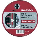 Изображение товара Круг отрезной METABO 125х1х22 в мет.коробке (616359000) упак. 10 шт. Изображение товара Круг отрезной METABO 125х1х22 в мет.коробке (616359000) упак. 10 шт.