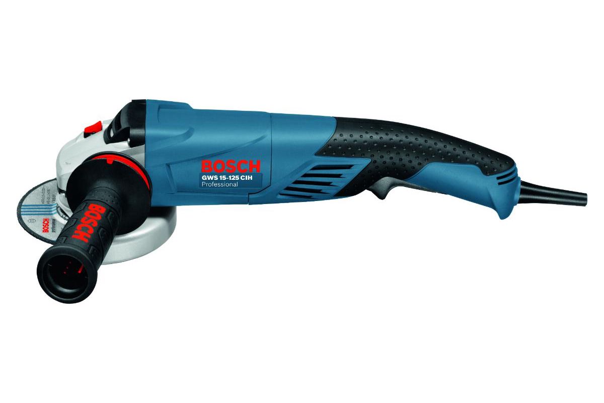 УШМ (болгарка) Bosch GWS 15-125 CIH Professional - цена, фото и инструкция  - купить в Москве, СПб и РФ