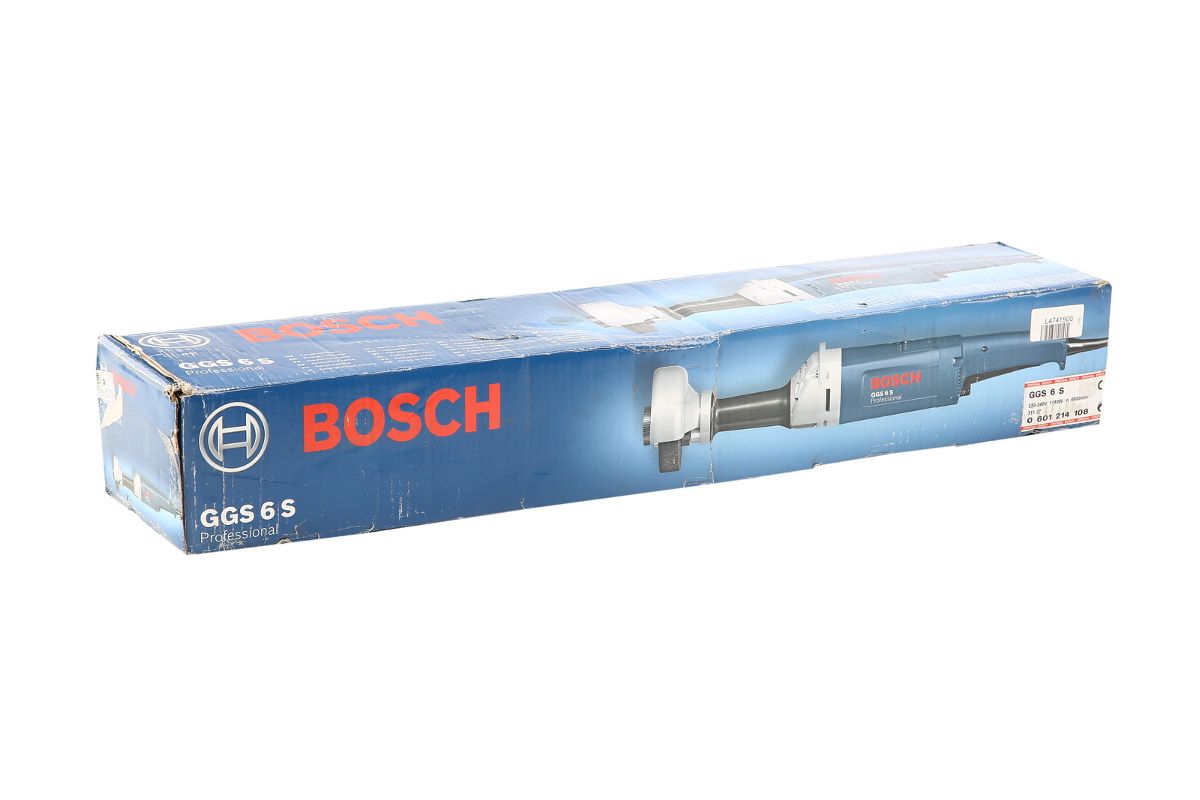 Машинка шлифовальная прямая Bosch GGS 6 S Professional - цена, отзывы,  видео, фото и инструкция - купить в Москве, СПб и РФ