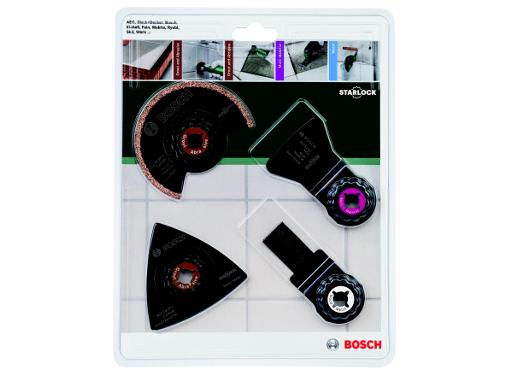 Изображение товара Набор насадок для МФИ BOSCH 2609256978 универсальный для керамической плитки