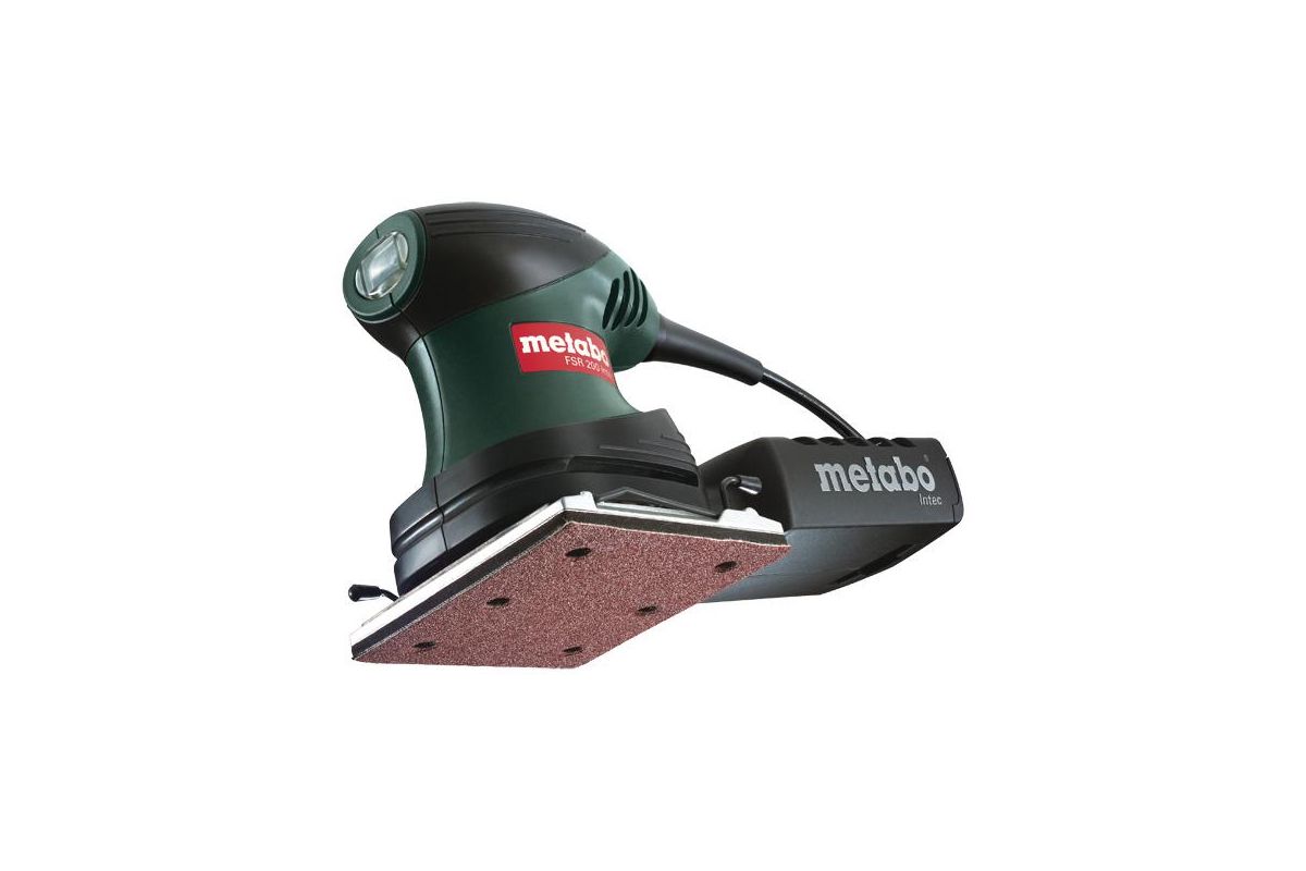 Вибрационная шлифмашина Metabo FSR 200 Intec (600066500) - цена, отзывы,  видео, фото и инструкция - купить в Москве, СПб и РФ