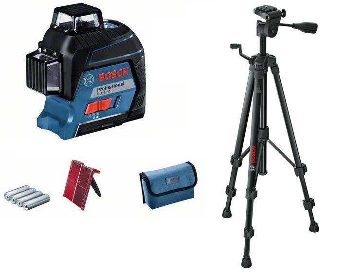 

Набор Bosch Уровень gll 3-80 + кейс (0.601.063.s00) +Штатив bt 150 (0.601.096.b00)
