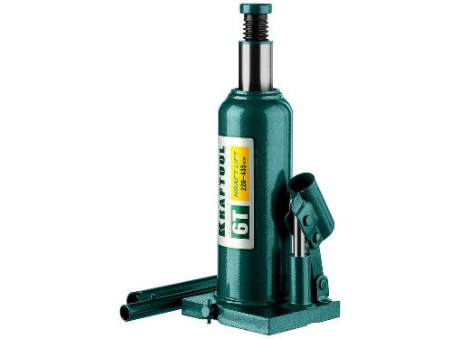 Изображение товара Домкрат гидравлический бутылочный KRAFTOOL 6 тонн 220-435 мм сварная конструкция