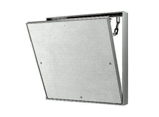 Изображение товара Люк скрытого монтажа EVECS D3050 ceramo 300х500 алюминий под плитку